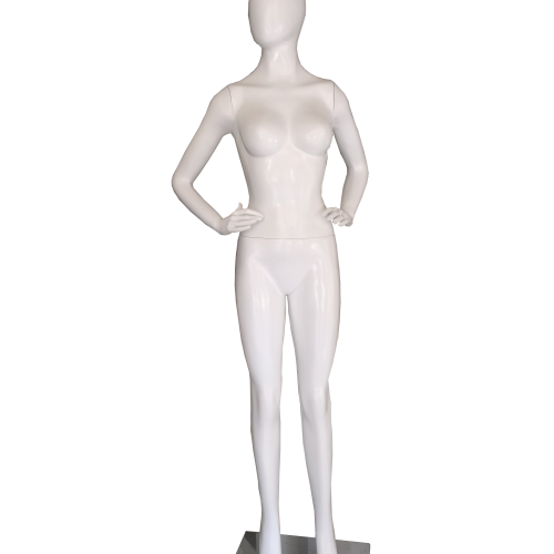 Maniquí Mujer Cuerpo Completo Blanco