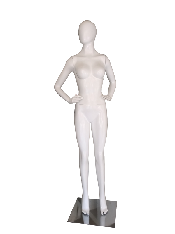 Maniquí Mujer Cuerpo Completo Blanco